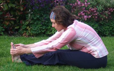 Seated Forward Fold Yoga Pose