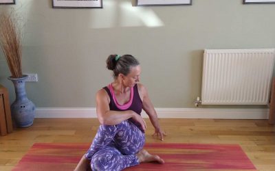 The Simple Twist Yoga Pose