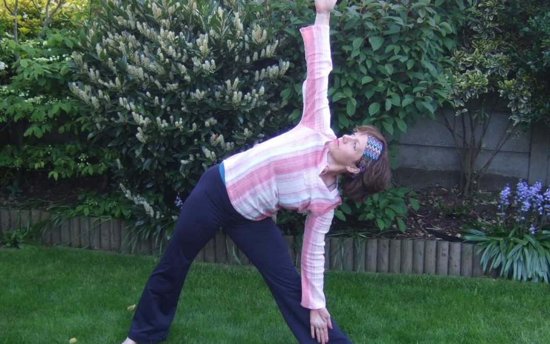 Triangle Yoga Pose