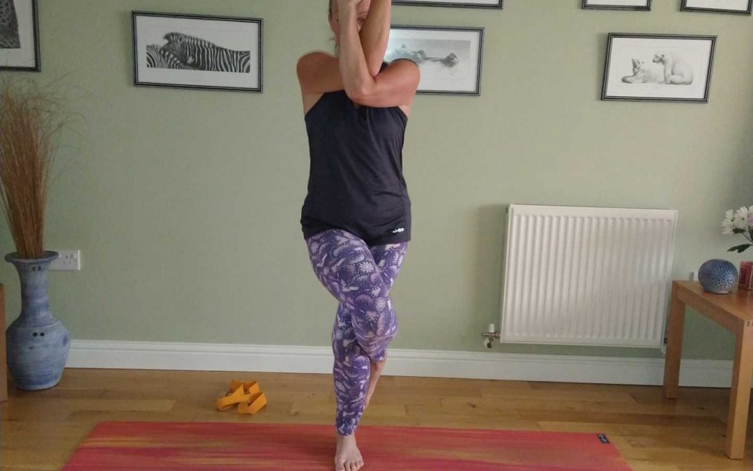 Eagle Yoga Pose