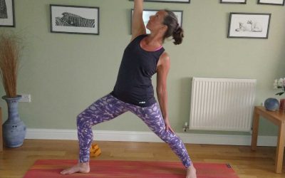 Sun Warrior Yoga Pose
